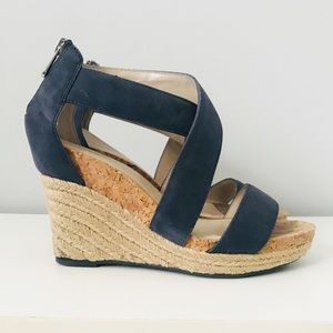 Strappy Wedge Espadrille Sandals